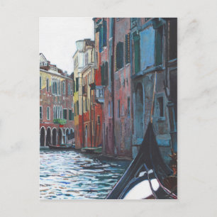 Venetian backwater 2012 postcard