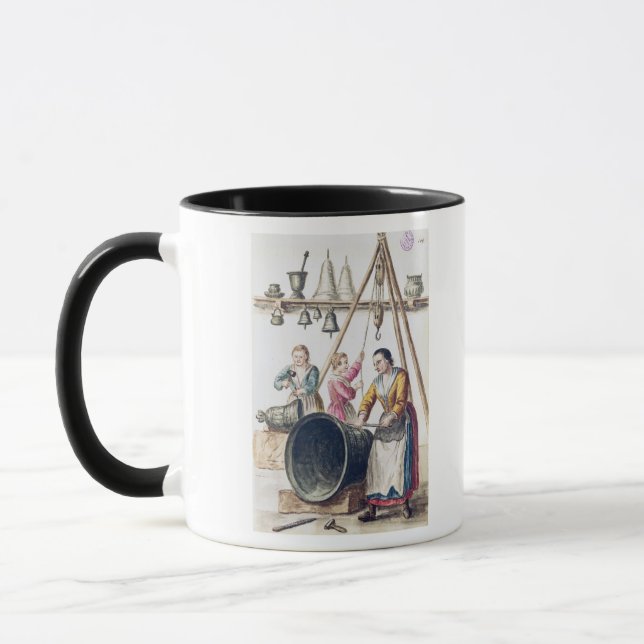 Venetian Bellmaker's Shop Mug (Left)