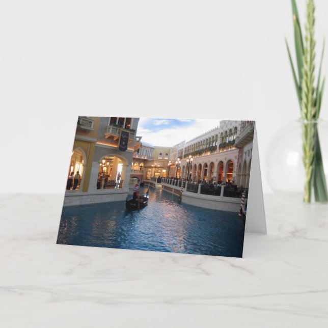 Venetian Canal Card (Front)