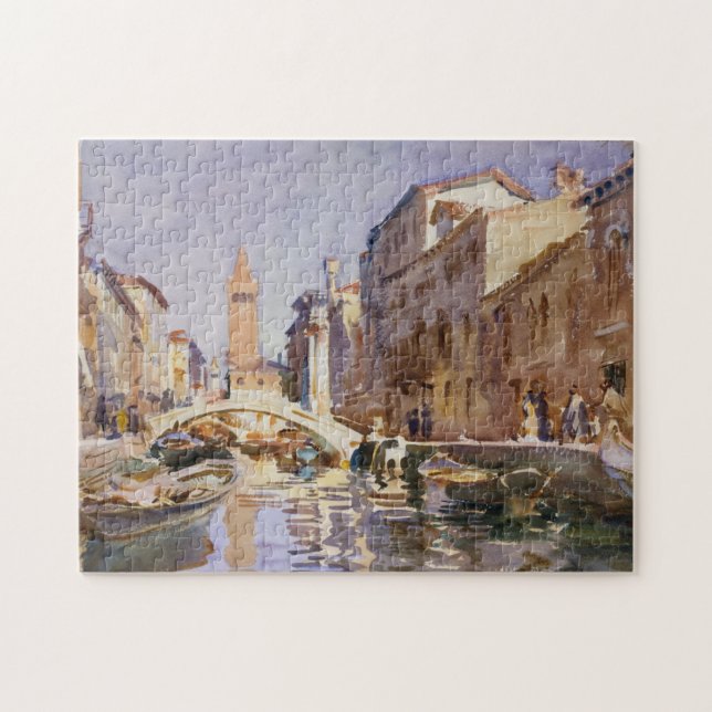Venetian Canal Jigsaw Puzzle (Horizontal)