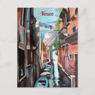 Venetian Channel Postcard