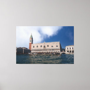 Venetian Elegance: St. Mark's Basilica and Doge's  Canvas Print