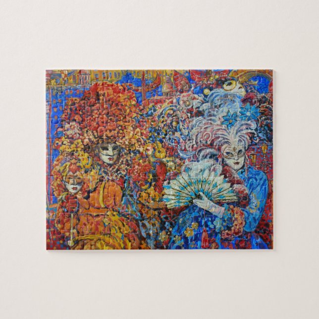 Venetian fantasy difficult Puzzle gift (Horizontal)