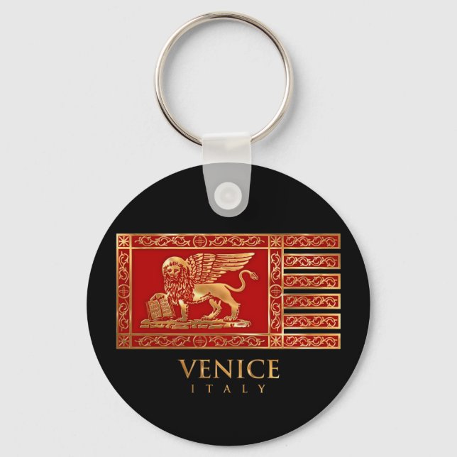 Venetian Flag Keychain (Front)