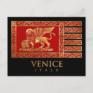 Venetian Flag Postcard
