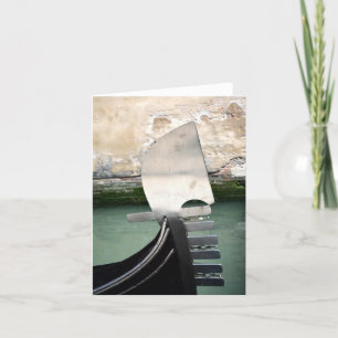 Venetian Gondola Card