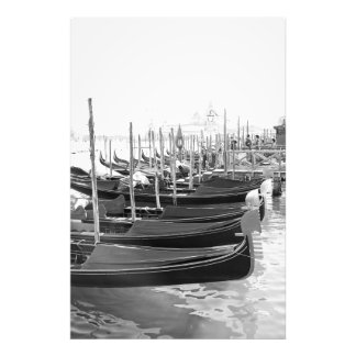 Venetian gondolas on the water - Photo print