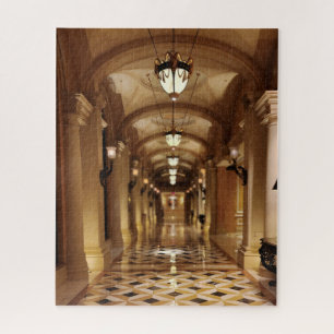 Venetian Hallway Jigsaw Puzzle