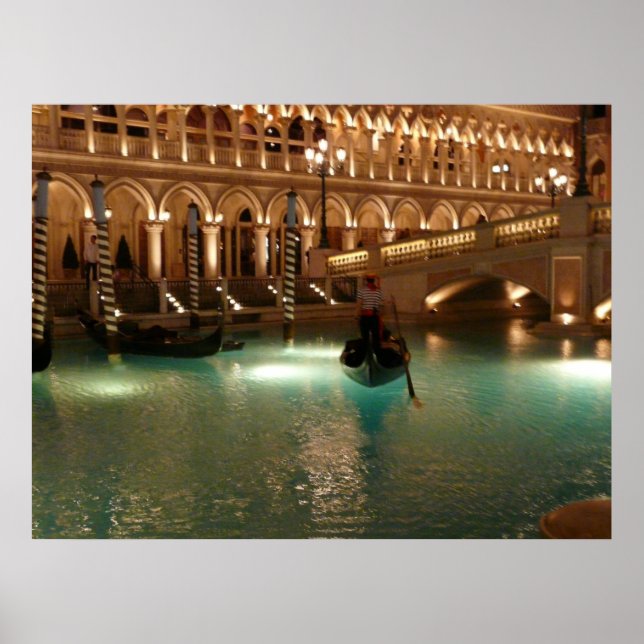 Venetian Hotel Las Vegas Photo Poster (Front)