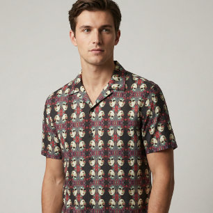 Venetian Lady Mask Fabric