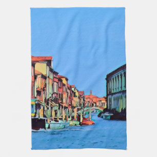 Venetian Lagoon - MURANO - view Kitchen Towel
