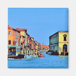 Venetian Lagoon - MURANO - view Magnet
