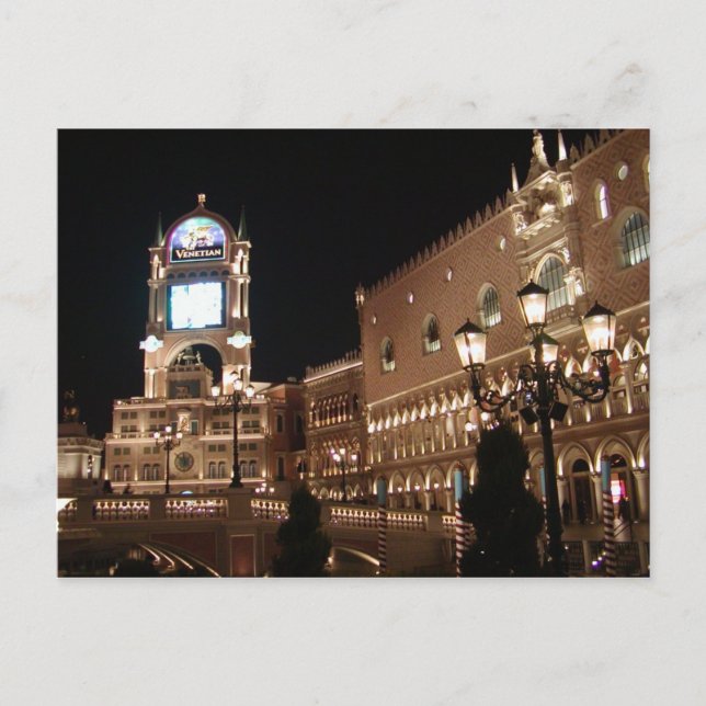 Venetian Las Vegas 2000 Postcards (Front)