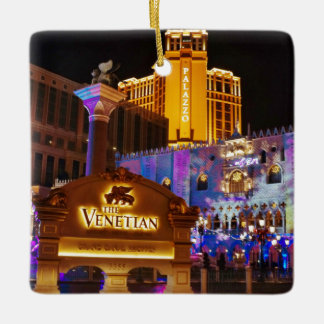 Venetian Las Vegas Decorative Evening Lights Ceramic Ornament
