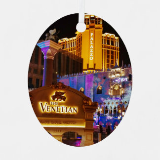 Venetian Las Vegas Decorative Evening Lights Metal Ornament