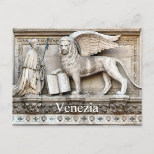Venetian Lion Postcard