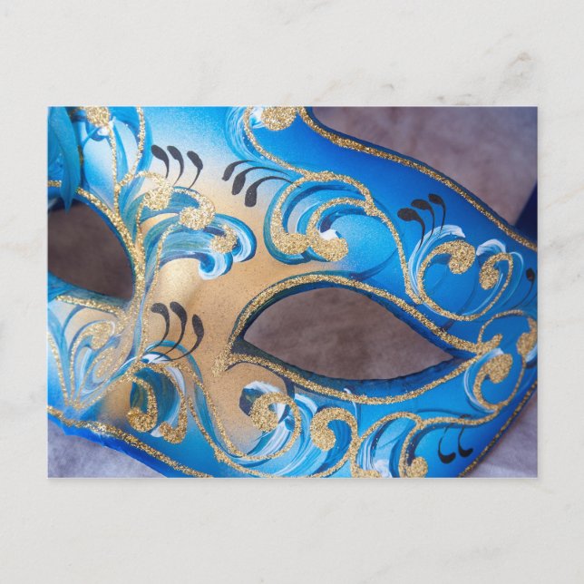 Venetian Mask 2 Postcard (Front)