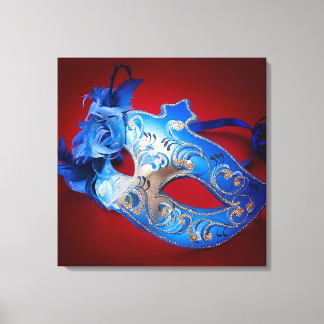 Venetian Mask Canvas Print (Front)