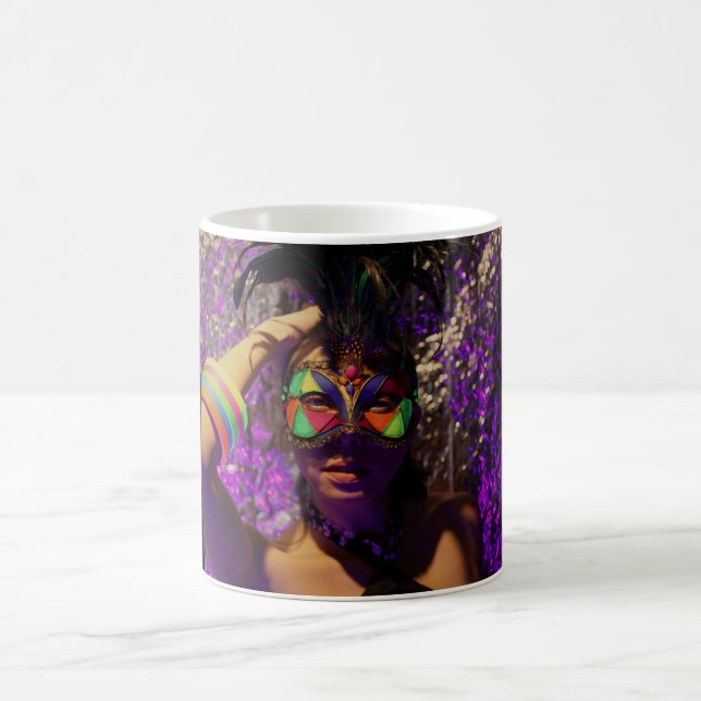 Venetian Mask Coffee Mug (Center)