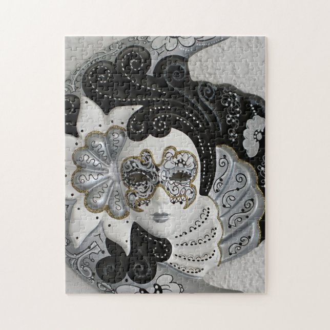 Venetian Mask Jigsaw Puzzle (Vertical)