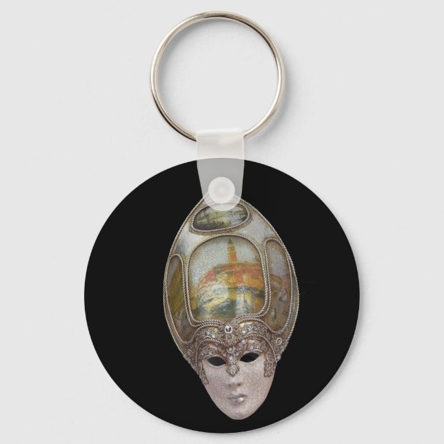 Venetian Mask Keychain (Front)