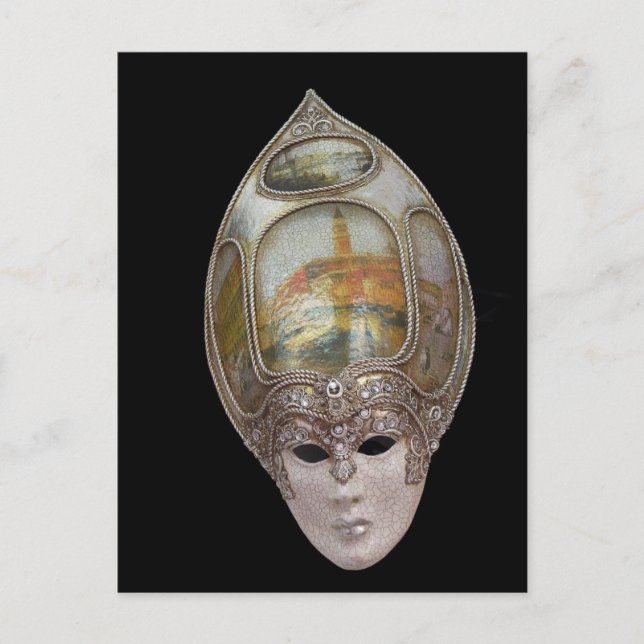 Venetian Mask Postcard (Front)