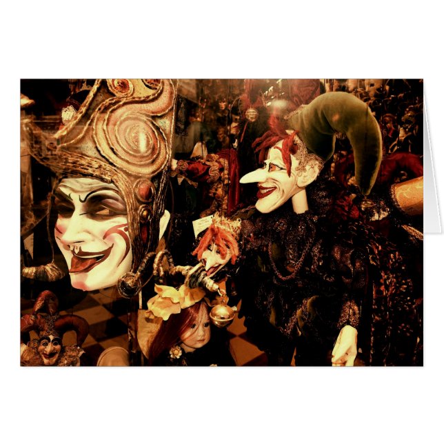 Venetian Masks (Front Horizontal)