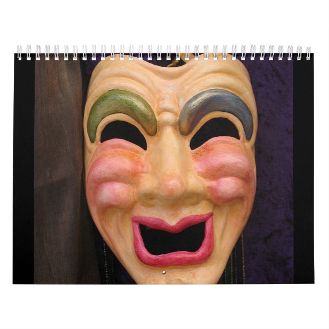 Venetian Masks Calendar (Cover)