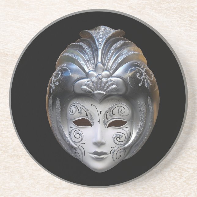 Venetian Masks Coaster (Front)