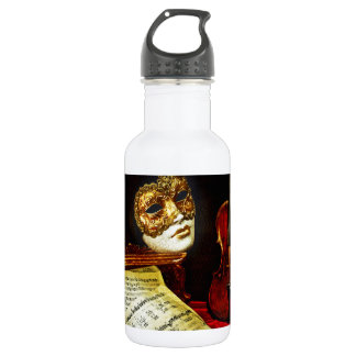 Venetian Masks collection - Musical night 532 Ml Water Bottle