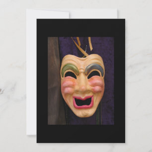 Venetian Masks Invitation