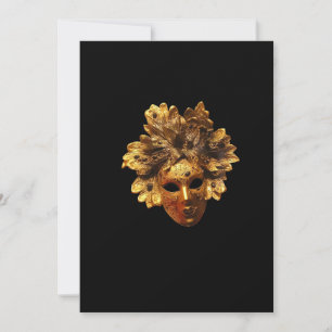 Venetian Masks Invitation