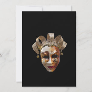 Venetian Masks Invitation