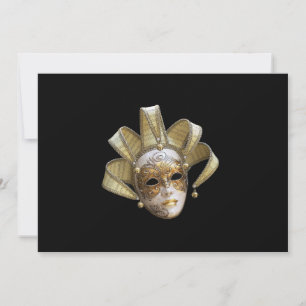 Venetian Masks Invitation