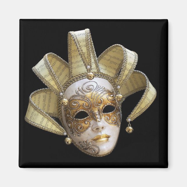 Venetian Masks Magnet (Front)