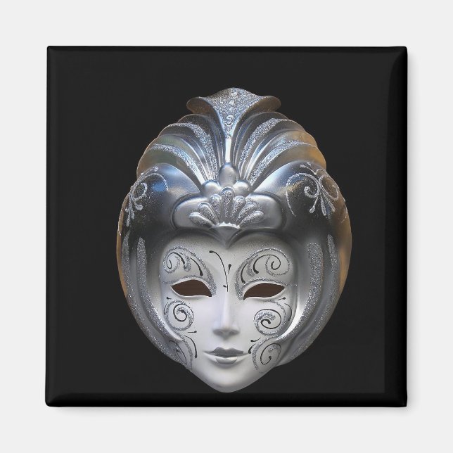 Venetian Masks Magnet (Front)