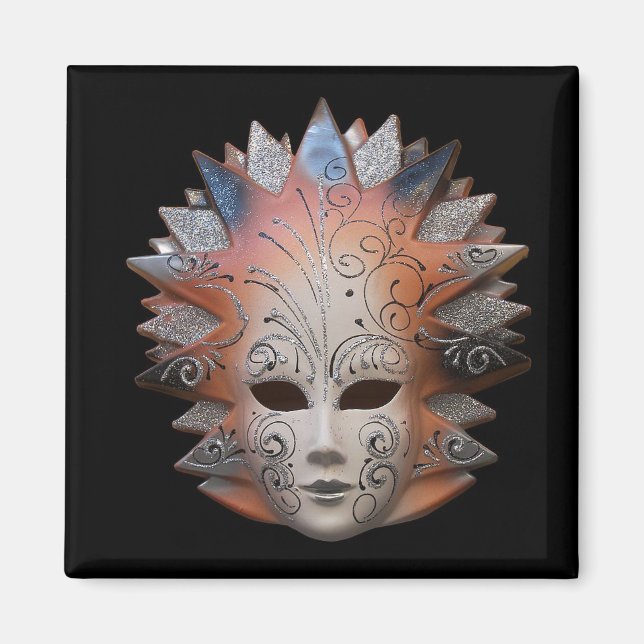 Venetian Masks Magnet (Front)