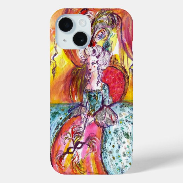 VENETIAN MASQUERADE / COLOMBINA Case-Mate iPhone CASE (Back)
