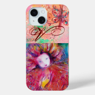 VENETIAN MASQUERADE - MASK IN RED MONOGRAM iPhone 15 CASE