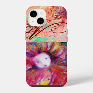 VENETIAN MASQUERADE - MASK IN RED MONOGRAM iPhone 14 CASE