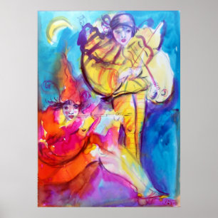 VENETIAN MASQUERADE  / MUSICAL NOCTURNE POSTER