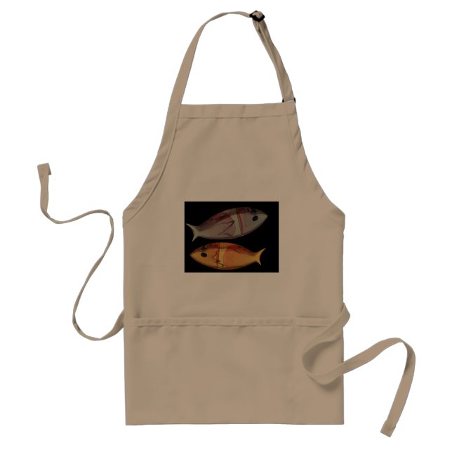 Venetian Murano Glass Fish Standard Apron (Front)