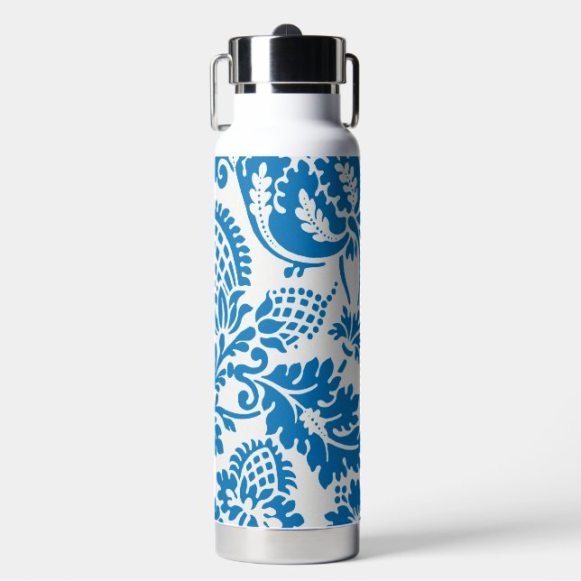 Venetian Pattern, William Morris Water Bottle (Front)