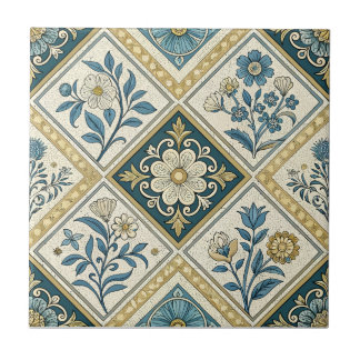 Venetian Style Ceramic Tile | Luxury Italian Baroq