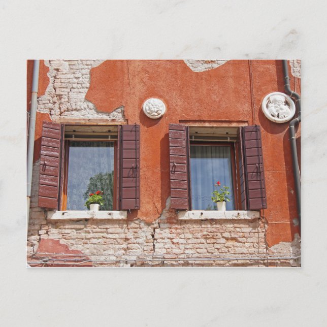 Venetian Windows Postcard (Front)