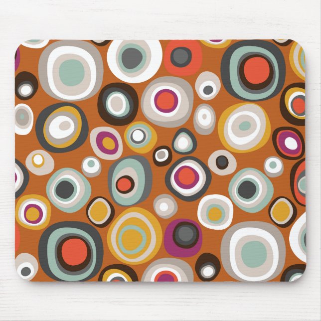 veneto boho spot amber mouse pad (Front)