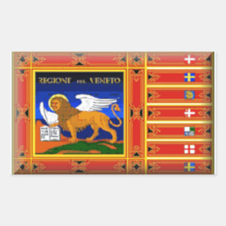 Veneto (Italy) Flag Sticker