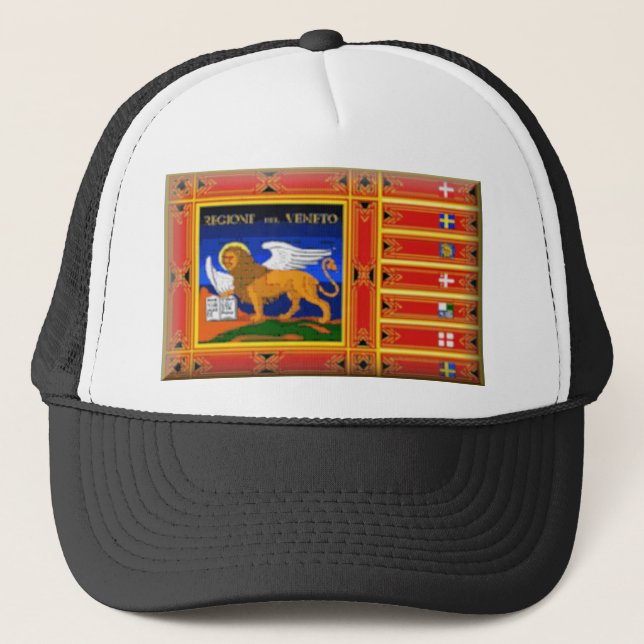 Veneto (Italy) Flag Trucker Hat (Front)