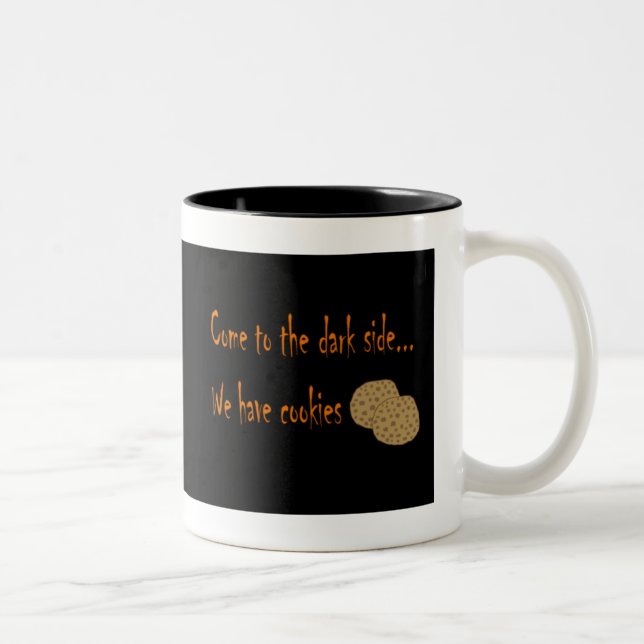 Venez à la Mug noire côté foncé (Droit)