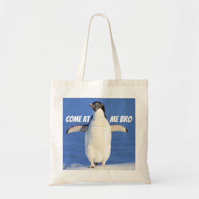 Venez à Me Bro Funny Meme Sac fourre-tout de pingo (Devant)